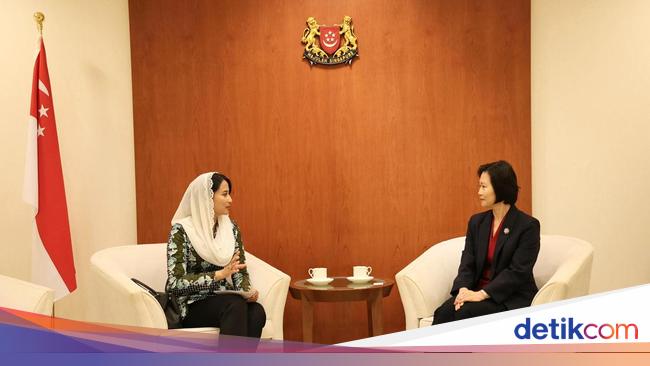 Wamendag Bertemu Mendag Singapura Bahas Ekspor Produk UMKM hingga Listrik