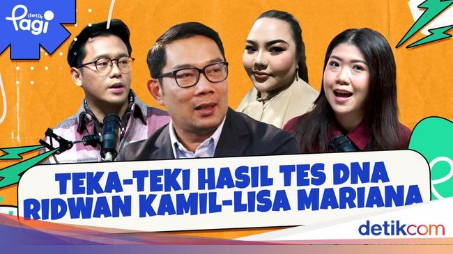 Teka-teki Hasil Tes DNA Ridwan Kamil-Lisa Mariana