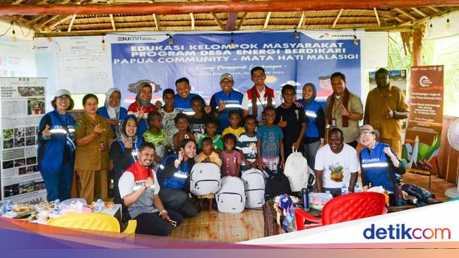 Kiprah Pertamina Bangun Kampung Adat Malasigi Papua Jadi Berdikari Energi