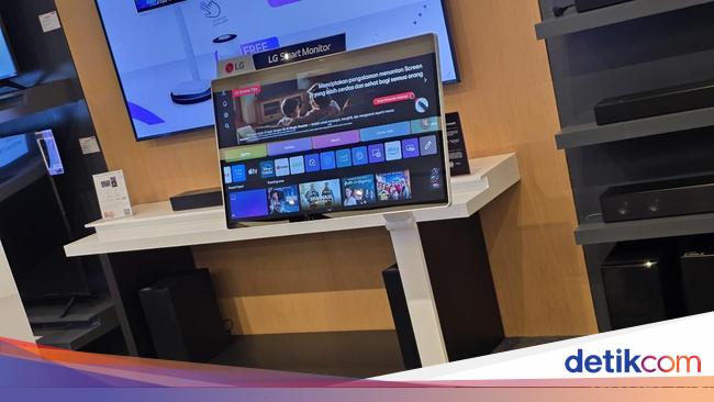 LG Rilis Smart Monitor Swing Gabungkan Produktivitas &amp; Hiburan, Harganya?