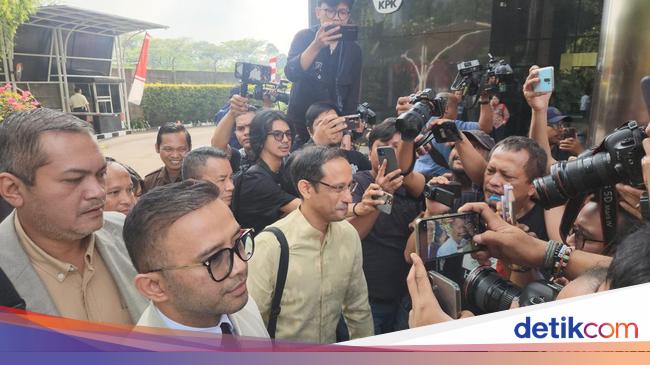 Nadiem Makarim Tiba di KPK, Diperiksa Terkait Pengadaan Google Cloud