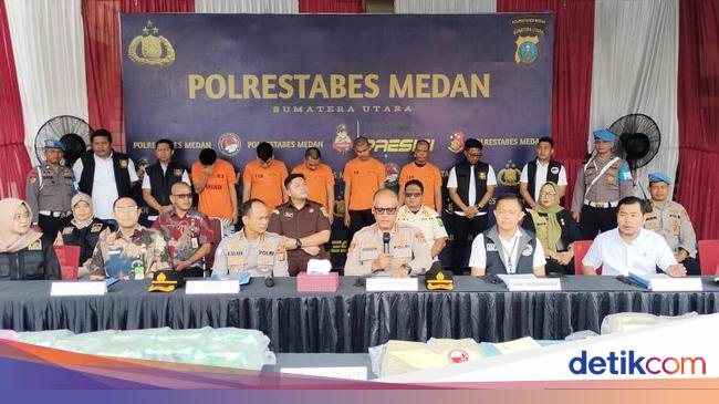 Polrestabes Medan Ungkap Sabu 29,9 Kg-20 Ribu Butir Ekstasi, Komitmen Berantas Narkoba