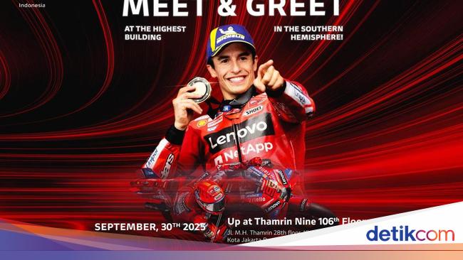 Tiket VIP Royal Box Ducati di MotoGP Mandalika Dijual Rp 30 Jutaan, Bisa Ketemu Marquez