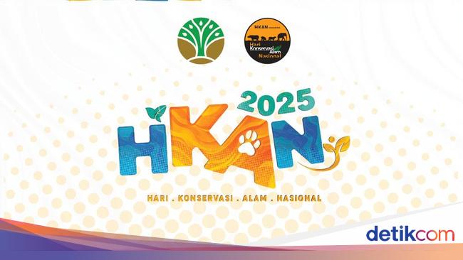 Hari Konservasi Alam Nasional 2025: Ini Tema dan Rangkaian Acaranya
