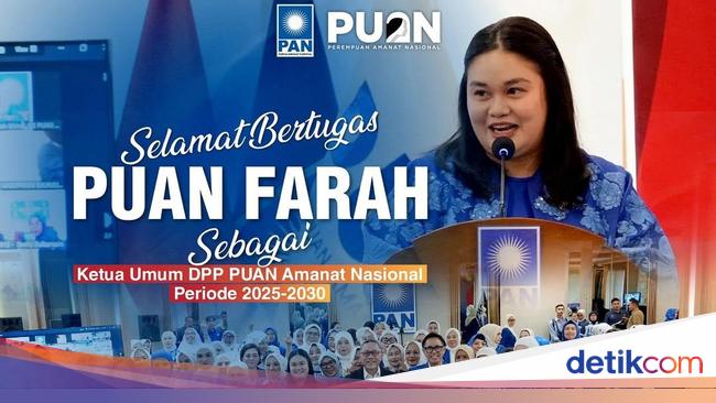 Farah Puteri Gantikan Intan Fauzi Pimpin Perempuan PAN