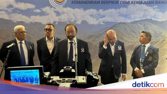 Surya Paloh Minta Fraksi NasDem di DPR Panggil KPK Imbas OTT Bupati Koltim