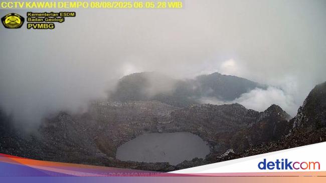 Gunung Dempo Tambah Tinggi dalam Sepekan, Ini Penyebabnya