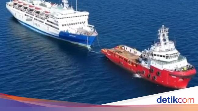 Anak Usaha PIS Sukses Kawal KMP Umsini ke Galangan di Surabaya