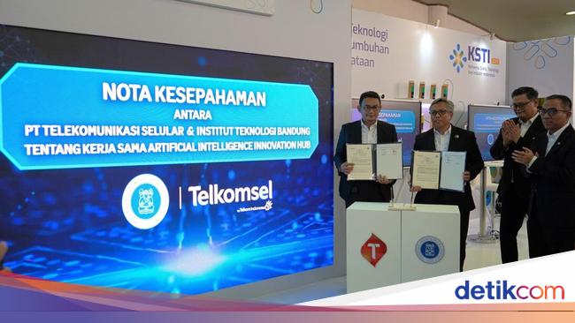 Telkomsel dan ITB Sepakat Bangun AI Innovation Hub di Bandung