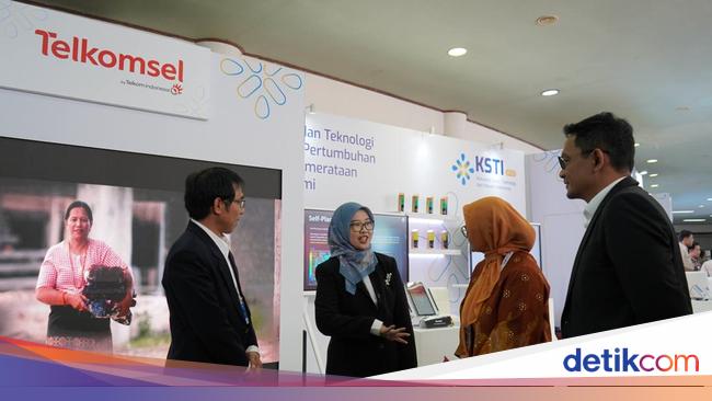 Telkomsel Pamerkan 6 Solusi AI di KSTI 2025, Siap Dukung Indonesia Emas