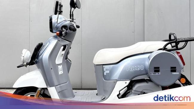 Potret Yamaha Fazzio Gaya Skuter Kargo Jepang