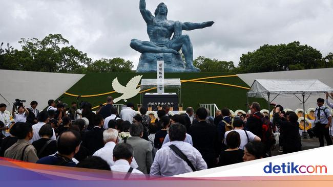 Air Mata dan Doa Iringi 80 Tahun Peringatan Bom Atom di Nagasaki