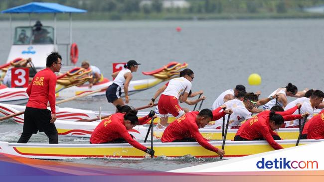 Aksi Seru di Semifinal Kano 200 Meter 8-Seater World Games Chengdu 2025