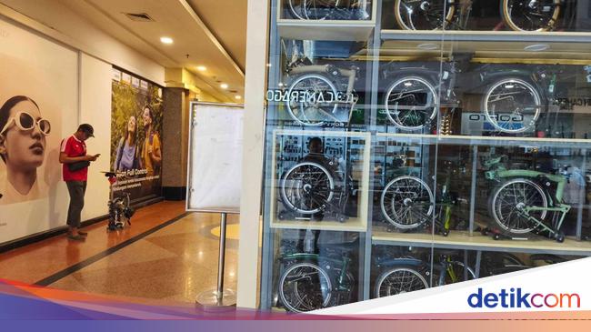 Tren Gowes Meredup, Toko Sepeda di STC Senayan Satu per Satu Gulung Tikar