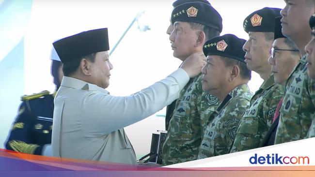 Mereka Penerima Jenderal Kehormatan dari Presiden Prabowo