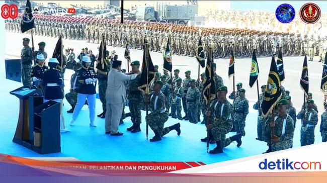 Daftar Lengkap Pejabat TNI Dilantik Prabowo: Wakil Panglima hingga Pangdam