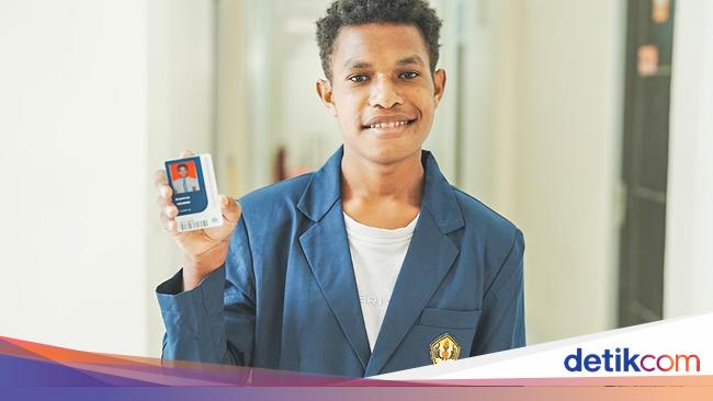 Potret Benyamin Iyai, Mahasiswa Termuda Unpad dari Papua