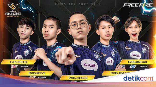 Daftar Lengkap Roster Tim Free Fire Indonesia di FFWS SEA 2025 Fall