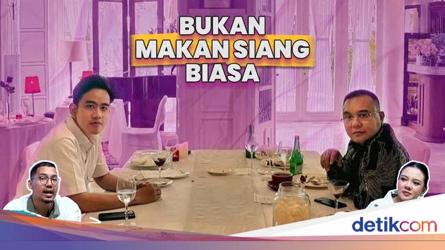 Mencerna Makna Gibran dan Dasco Berfoto di Meja Makan
