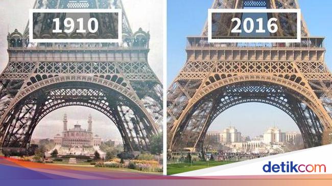 Foto Dulu vs Sekarang Tempat Dunia, Bikin Melotot!