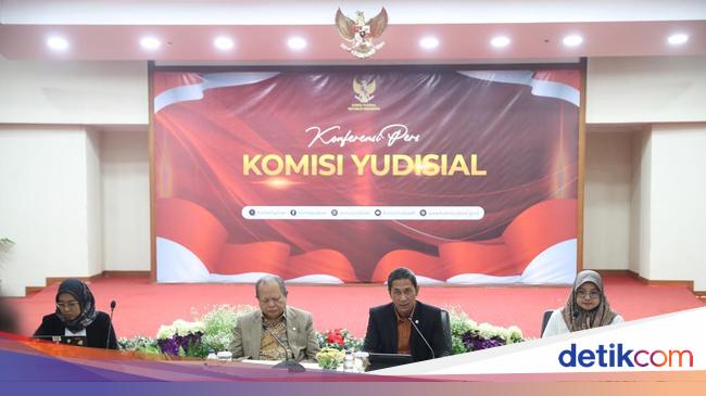 KY Umumkan 13 Calon Hakim Agung dan 3 Hakim Ad Hoc HAM, Ini Daftarnya