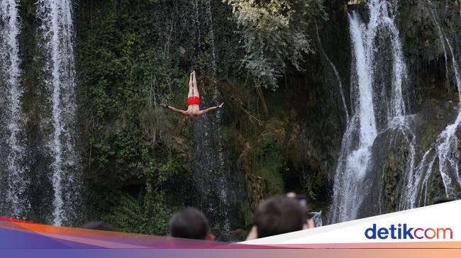 Lomba Loncat Air Terjun Bosnia Tarik Wisatawan Dunia