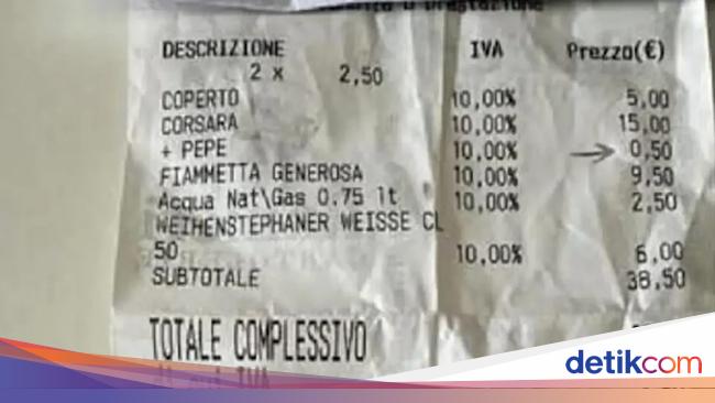 Minta Tambahan Lada untuk Pizza, Pengunjung Kaget Ada Biaya Rp 9 ribu