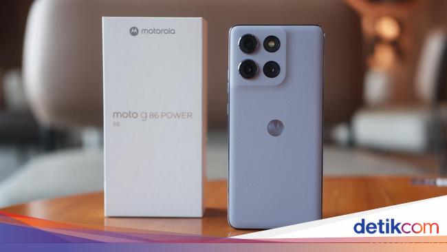 Unboxing Moto G86 Power, HP Motorola Terbaru Harga Rp 4 Jutaan