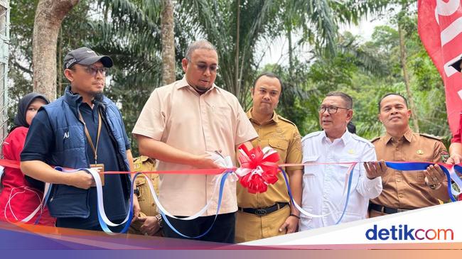 Andre Rosiade Resmikan Tower Telkomsel di Silongo Sijunjung, Tunaikan Janji Kampanye