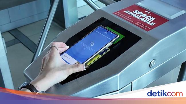Naik Bus Damri-KRL di Jogja Bisa Bayar Pakai QRIS Tap