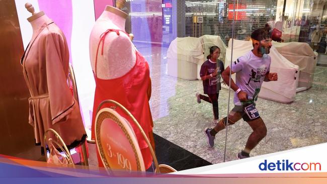 Sensasi Unik Lari Maraton di Dalam Pusat Perbelanjaan Dubai