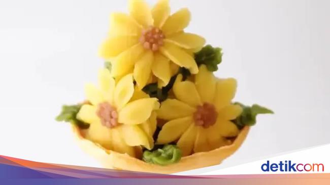 Cantik! Es Krim Bentuk Bunga Jadi Sensasi Baru di Jepang