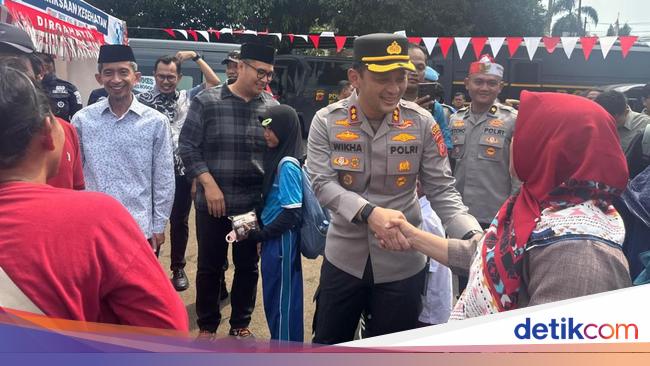 Polres Bogor Gelar Gerakan Pangan Murah Sambut HUT Ke-80 RI, Diserbu Masyarakat