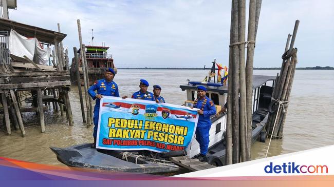 'Jalur' Polda Riau Hadirkan Klinik Terapung hingga Sembako Gratis di Meranti