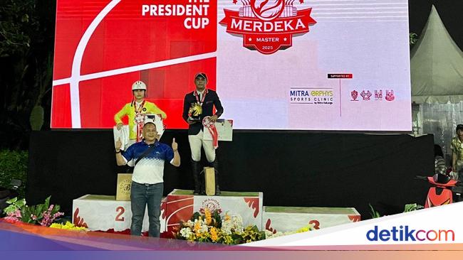 Sejarah! Turnamen Berkuda Aragon Merdeka Masters Digelar Malam Hari