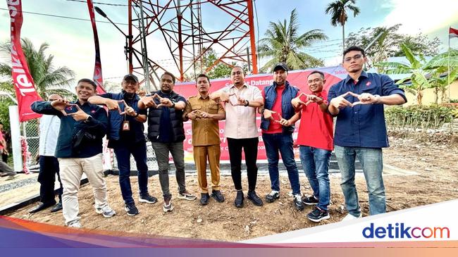 Andre Rosiade Resmikan Tower BTS Telkomsel di Nagari Pasilihan Sumbar
