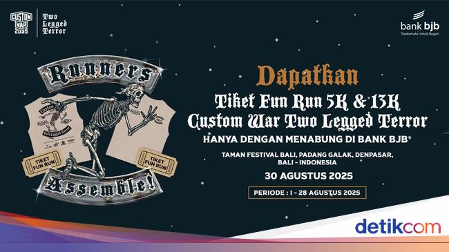 Nabung di bank bjb, Bisa Dapat Slot Lari di Event Custom War 2025
