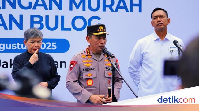 Kapolri Luncurkan Gerakan Pangan Murah, Perintahkan Jajaran Antisipasi Penimbunan