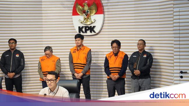 KPK Tahan 3 Orang Terkait OTT di Inhutani V