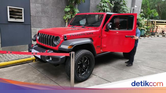 Penampakan Rubicon Dirut Inhutani V yang Disita KPK Terkait Suap Kelola Hutan