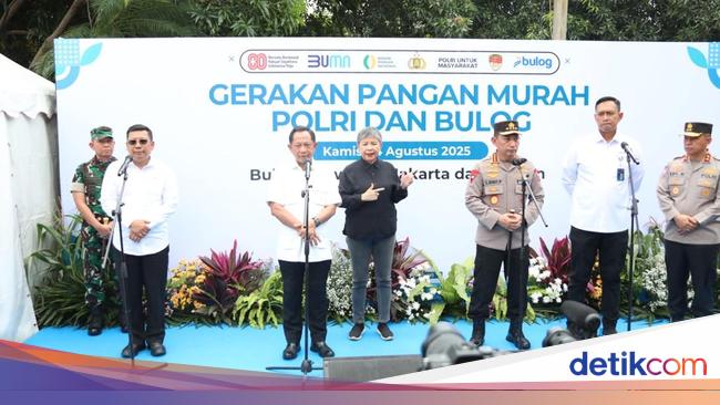 Tito Apresiasi Perum Bulog &amp; Polri Inisiasi Gerakan Pangan Murah