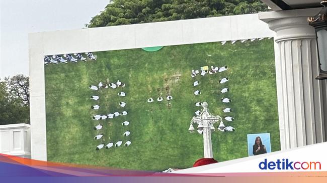 Melihat Aksi Paskibraka Saat Gladi Bersih HUT RI di Istana