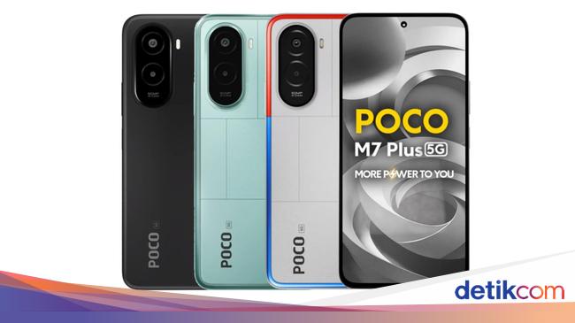 Poco M7 Plus Resmi Dirilis, Bawa Baterai Raksasa 7.000mAh