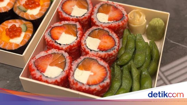 Unik! 5 Restoran Ini Punya Sushi Sambal hingga Sushi Buah