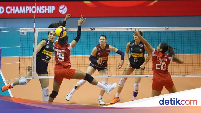 Kejuaraan Dunia Voli Putri U-21: Kalah dari Italia, RI Fokus ke Ranking