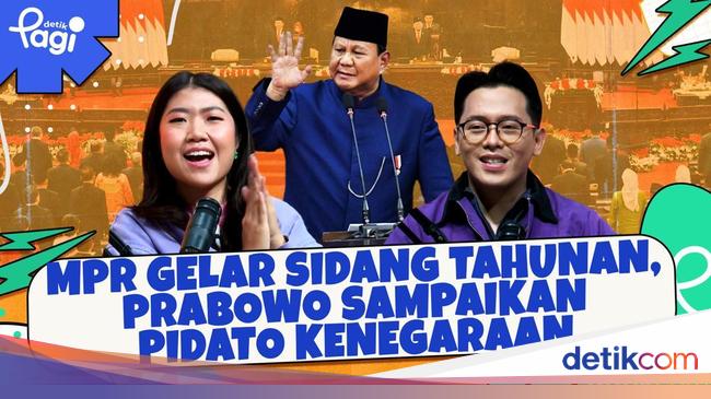 MPR Gelar Sidang Tahunan, Prabowo Sampaikan Pidato Kenegaraan
