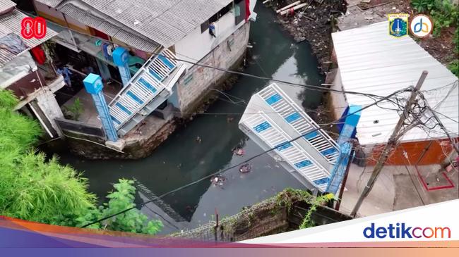 Jembatan Bascule Pertama di Jakarta, Hubungkan Kampung di Gandaria