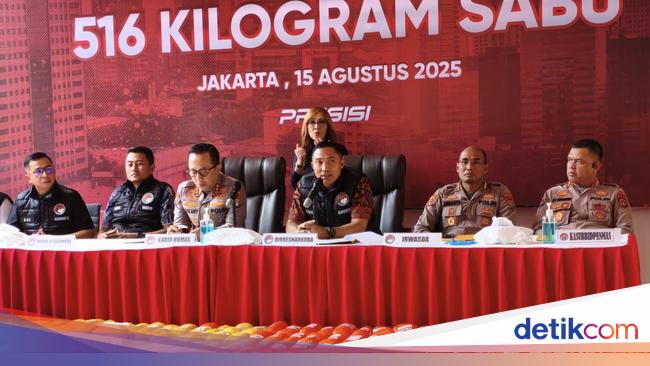 5 Fakta Sabu Setengah Triliun Dibongkar Polda Metro Jaya