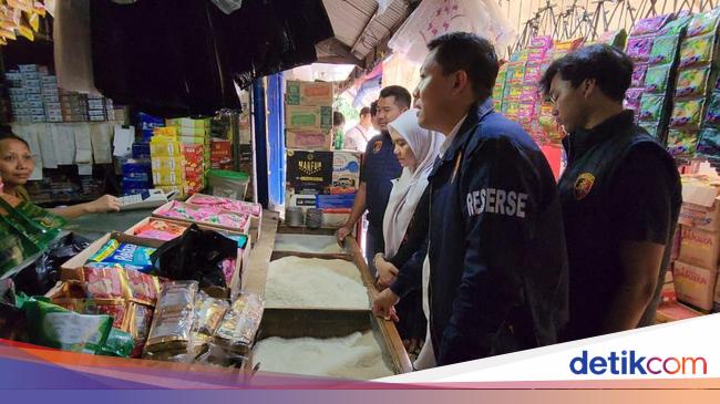 Polres Tanjung Priok Cek Stabilitas Stok dan Harga Beras di Pasar Muara Angke