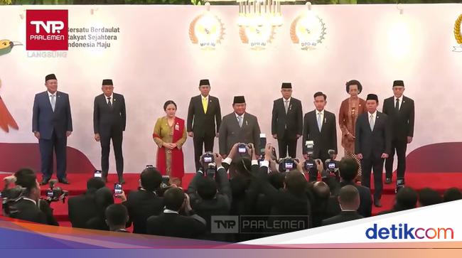 Prabowo Tiba di DPR Bakal Sampaikan Pidato RAPBN 2026